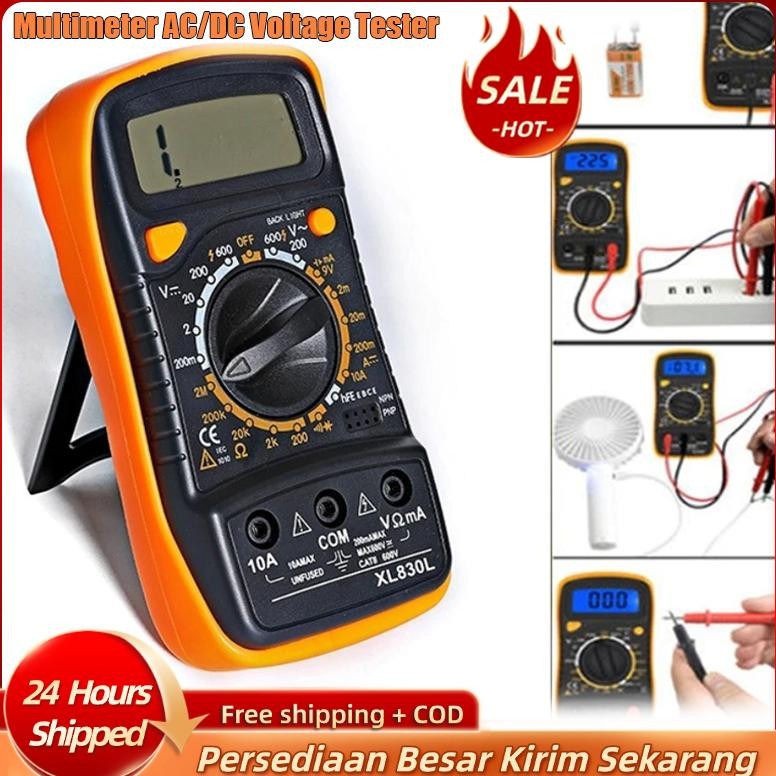 NEW Digital Multimeter AC/DC Voltage Tester XL830L/ LCD Digital Multitester Digital/Avometer Digital