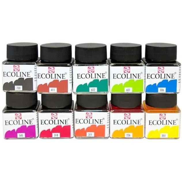 

ready !!! royal talens ecoline liquid watercolor 30ml