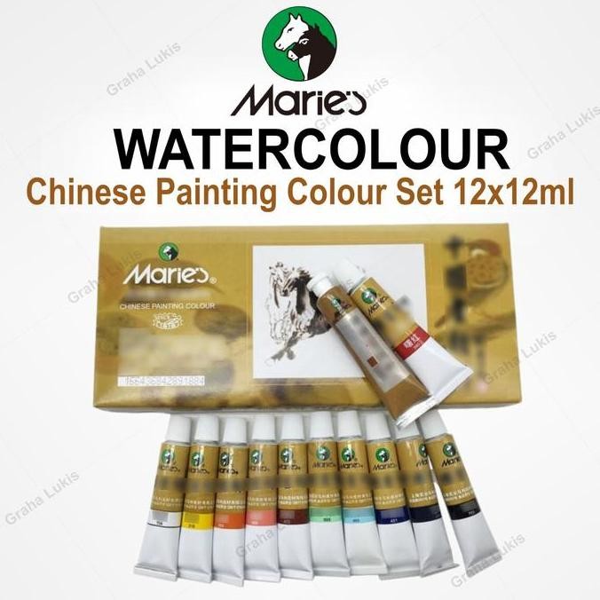 

ready !!! Cat Air Marie's Chinese Painting 12x12ml