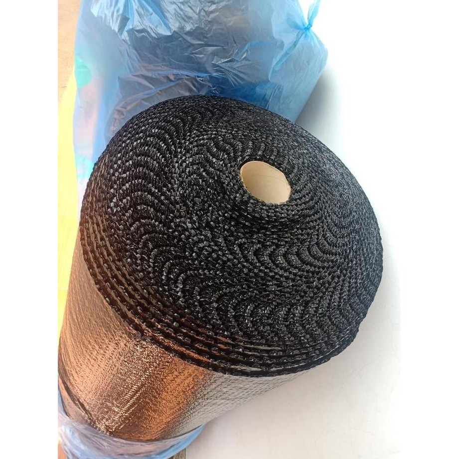 

ready Bubble Warp Hitam MP Mulia Pack 50m x 125cm Hitam - Bubble Wrap MP