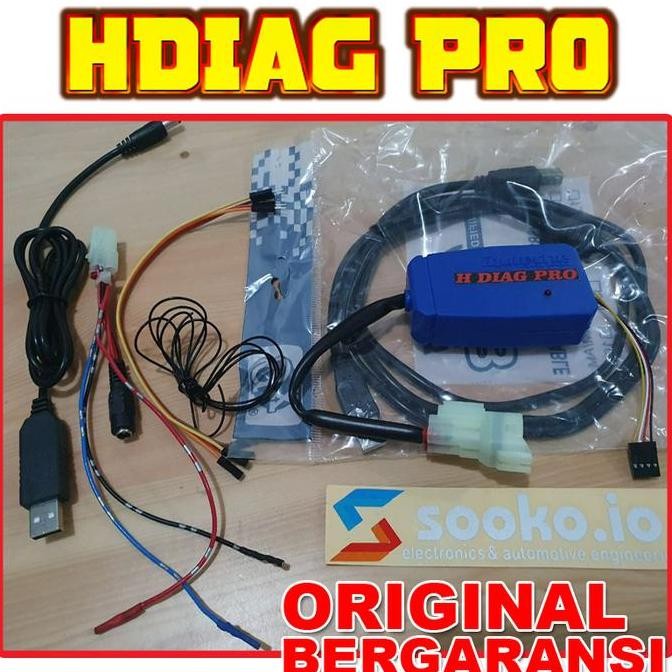HIDIAG PRO / H-DIAG PRO SCANNER INJEKSI REMAP ECU ORIGINAL BERGARANSI murah