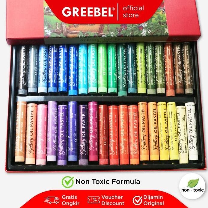 

ready !!! Greebel Crayon Artist Oil Pastel 36 Warna
