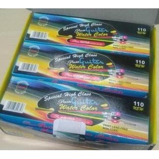 

ready !!! [ LUSIN ] Cat Air Water Color - Guitar 110 Kecil 12 Warna MURAH!