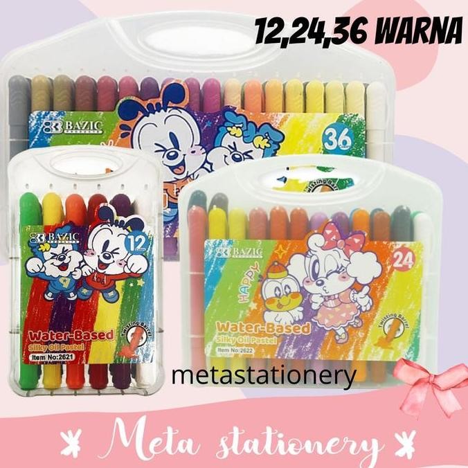 

ready !!! Water-Based Silky Oil Crayon / Gel Crayon Bazic