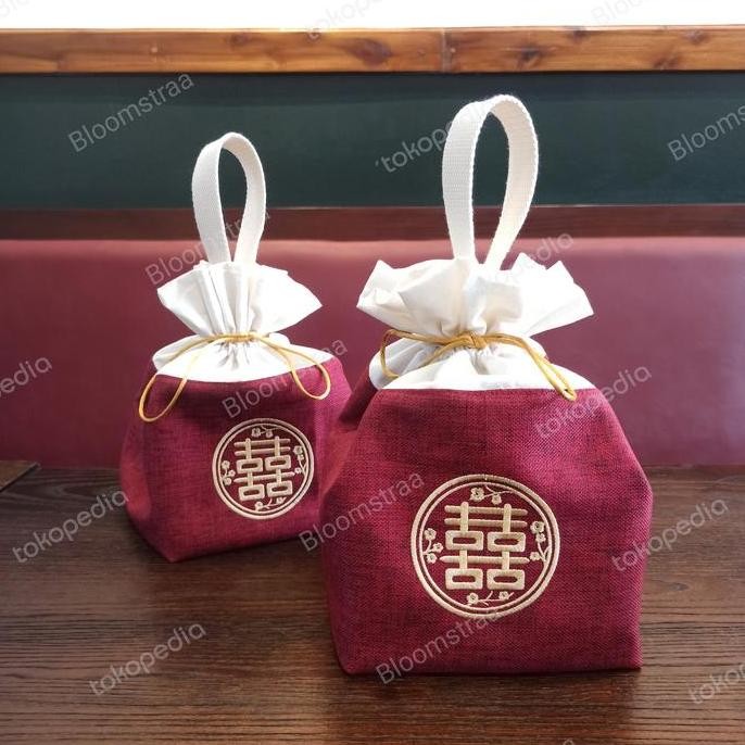 

ready Tas Hampers Sangjit Tingjing Lamaran Shuang Xi Bag Teapai Wedding