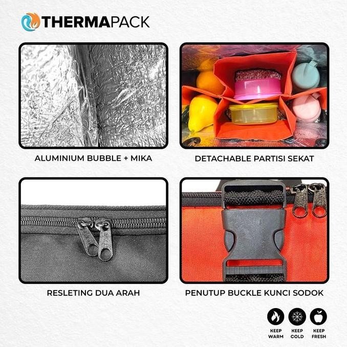Spesial Thermapack New Tas Delivery Kurir Motor | Tas Gofood Ojol