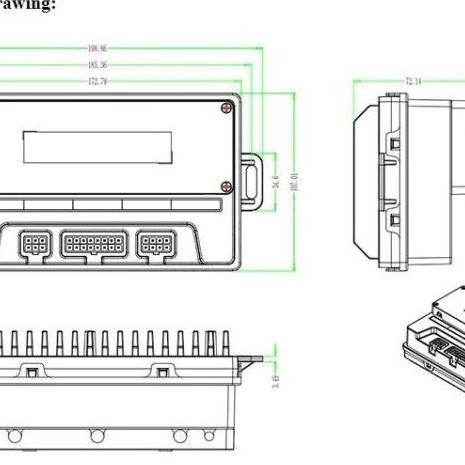Votol EM50s PNP T3 Votol EM 50s Controller Motor Listrik murah