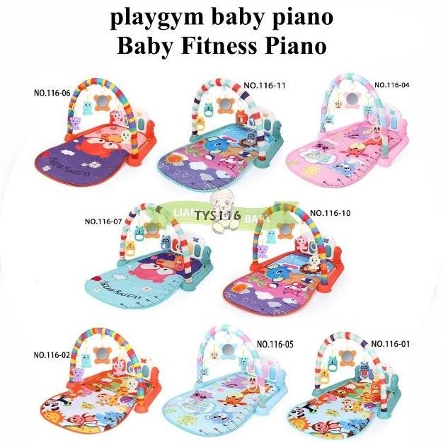 TERBARU - PMAT25 PLAYGYM BABY PIANO BABY FITNESS PIANO