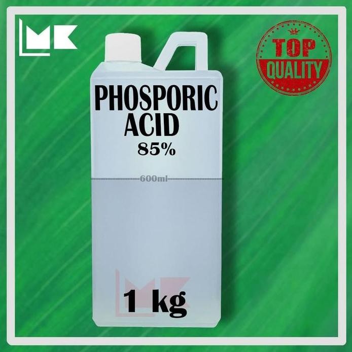 

baru PHOSPHORIC ACID 85% FOOD GRADE -H3PO4 - 1kg Sayur