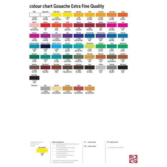 

ready !!! ROYAL TALENS GOUACHE EXTRA FINE BOTTLE 16ML