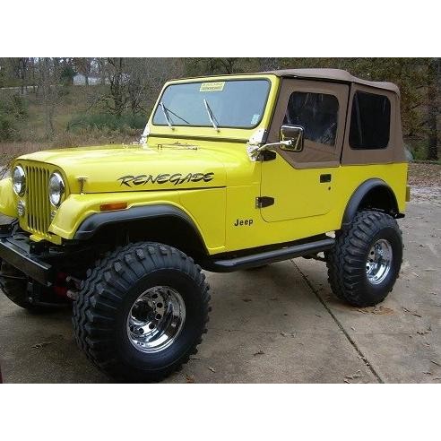 JEEP CJ7 Pelindung Peredam Panas Kap Mesin Aksesoris Mobil VTECH Ori murah