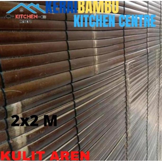 Kerai Bambu Wide Bambu Kerai Outdor Kerai 2x 2 Kerai Gulung Coklat murah