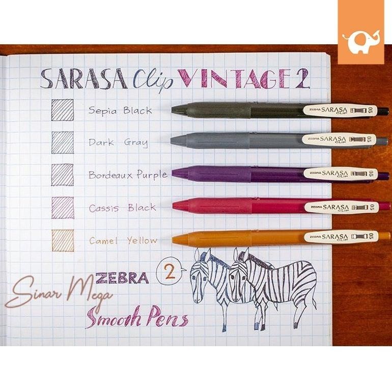 

Hj-54 Ur37 Vd08 Pulpen Gel Zebra Sarasa Clip Vintage Series 0,5Mm Berkualitas Termurah