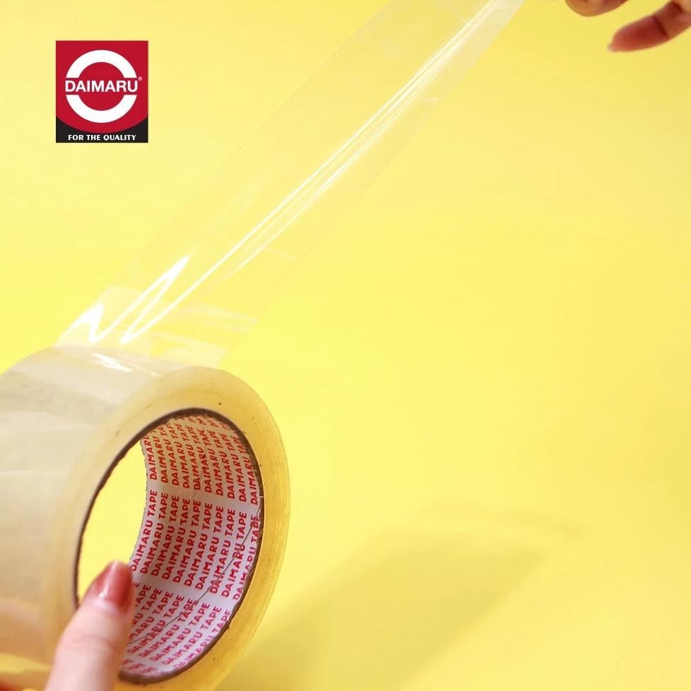 

Daimaru Tape Lakban Bening 48 Mm X 90 Yard 2 Inch - 6 Pcs Opp / Solasi