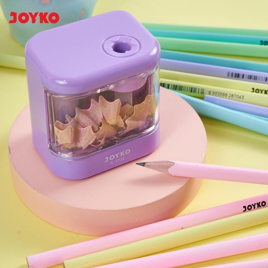 

Gh-67 Ik69 Vd08 Electric Sharpener / Serutan / Rautan Elektrik & Manual Joyko A-173E Terlaris Berkualitas Gh-67