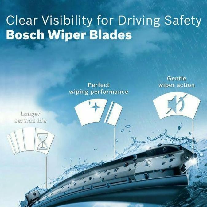 . Wiper Premium Mitsubishi Xpander BOSCH AEROTWIN Original