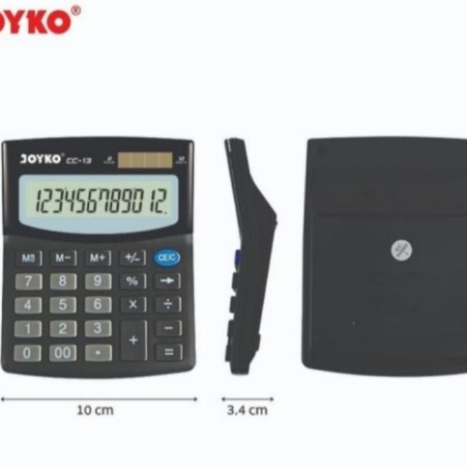 

Sr-32 Lnb-1217 Vf-52 Joyko Cc-13 Original Kalkulator Meja 12 Digit / Calculator Desktop / Kantor Cc13 Terlaris Sale