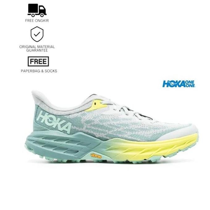 Kualitas Terjamin Hoka Speedgoat 5 Women'S Trail Running Shoes Mercury Trellis