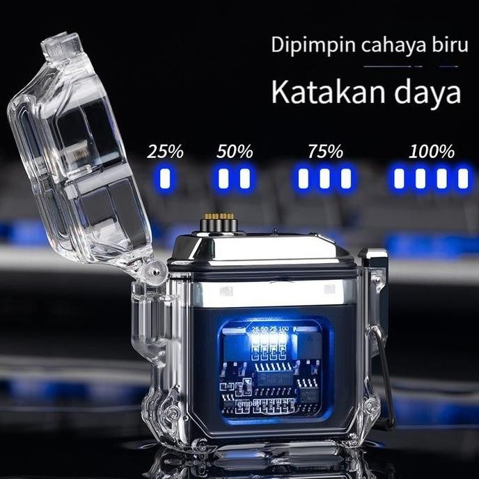 Pemantik Pulsa Elektronik/Korek Api Tahan Angin/Hadiah Artistik