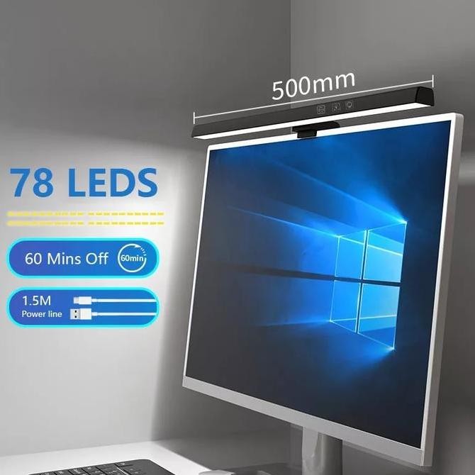 Premium Monitor Screen Hanging Light bar 50cm/ lampu led computer