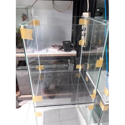 Aquarium Kaca 40X40X50