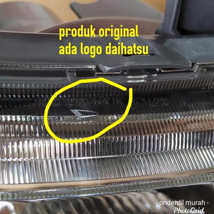 . Lampu headlamp grandmax original daihatsu
