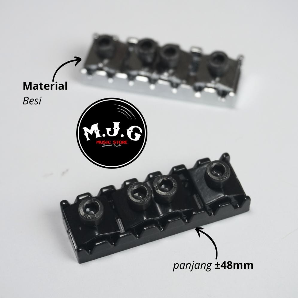 locking nut gitar elektrik 7 string senar tremolo updown sejenis floydrose floyd rose dll