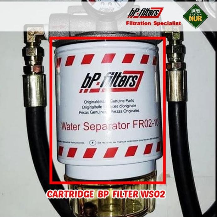 . Cartridge Filter Solar - Pajero, Fortuner, Navara, BP Filters WS02 10