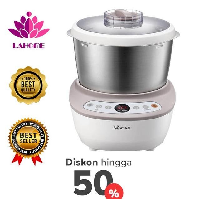 Lahome Bear Dough Mixer Pengaduk Adonan 5L Adonan Kneader Mixer Electric Mixer Untuk Baking Standmix