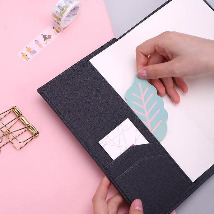 

Deli Hard Cover Notebook / Buku Catatan / Agenda / Planner A5 SZ602 TA