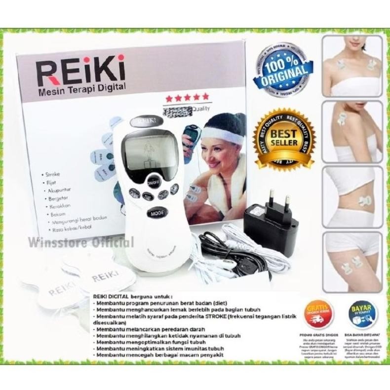 ORI REIKI ALAT TERAPI PIJAT KESEHATAN / Baik untuk Detox Badan Akupuntur Tubuh dan Nyeri Otot