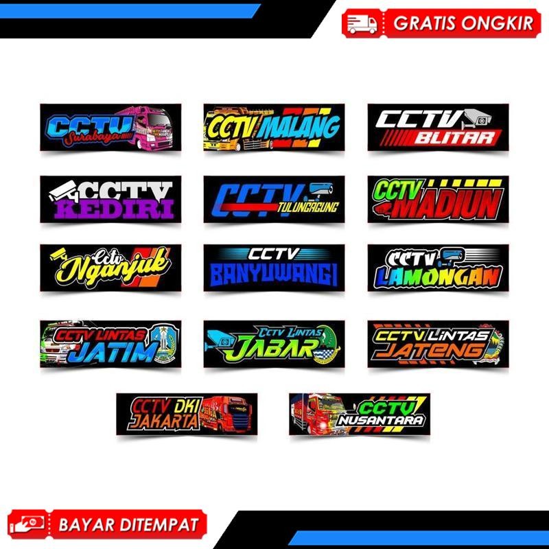 

Desain Baru Baju Kaos Stiker Truk / Stiker Cctv / Stiker Sodrek - Pack Isi 14 Stiker Katun Cotton Combed 30S Premium Distro Fashion Ln12