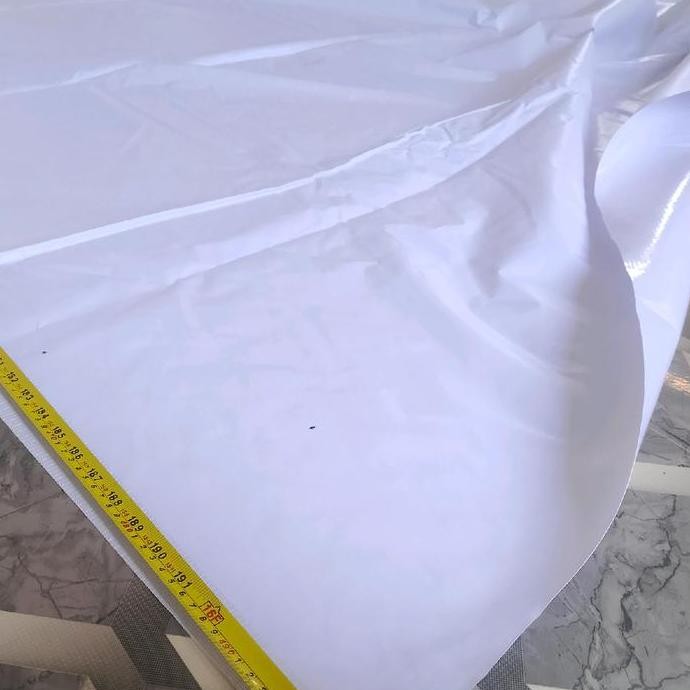 

Banner/Spanduk putih polos 3x3m Tebal 600gsm