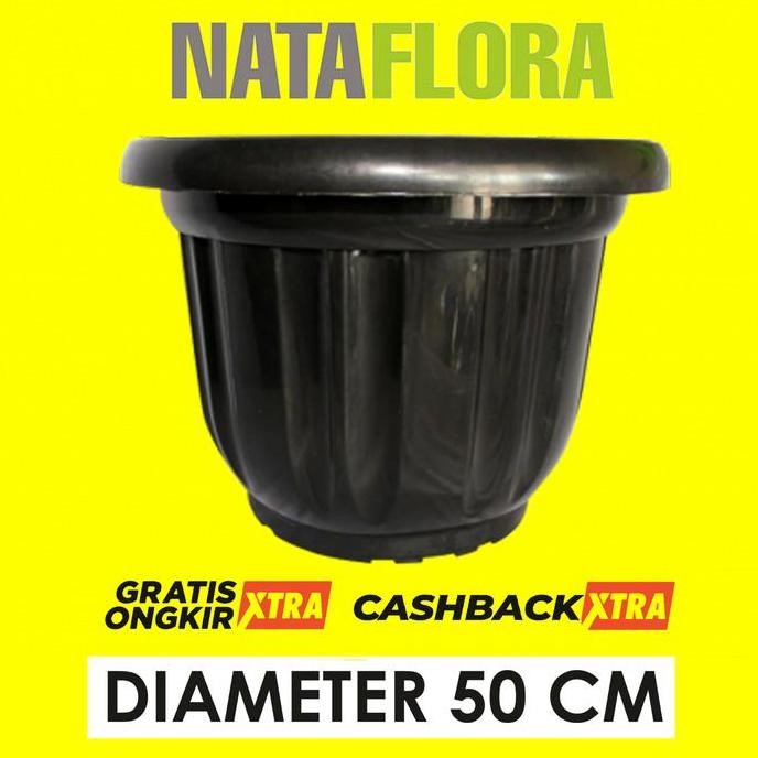 pot tanaman besar 50 cm jumbo tebal dan kuat