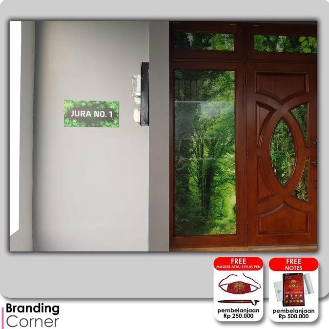 

Papan plang nomor rumah/ sign rumah/ papan nama alamat rumah