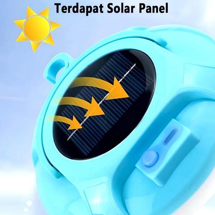 

Lampu Emergency Gantung Camping Lamp UFO Solar Panel Lampu Darurat Lampu Taman Lampu Belajar