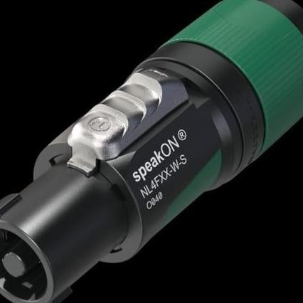 Jack Speakon Neutrik Original Nl4Fxx - Jack Speakon 4 Pin Neutrik Original New Stok