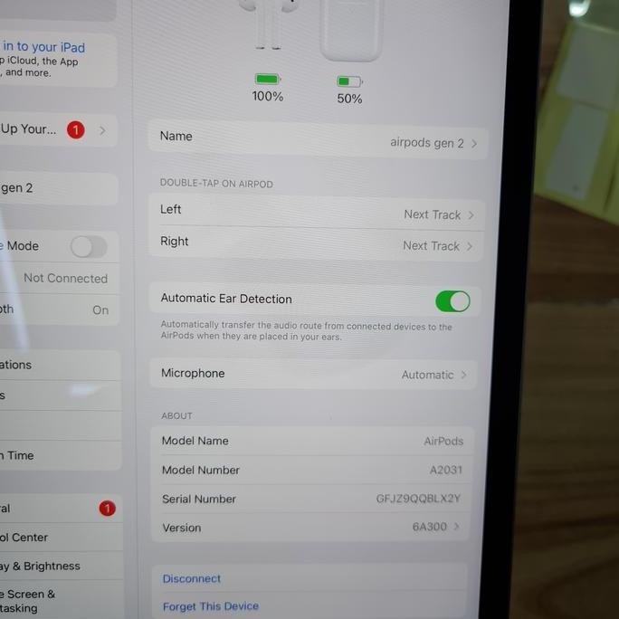 Apple Airpods Gen 2 Second Seken Bekas Original 100% Heansfree Apple New Stok