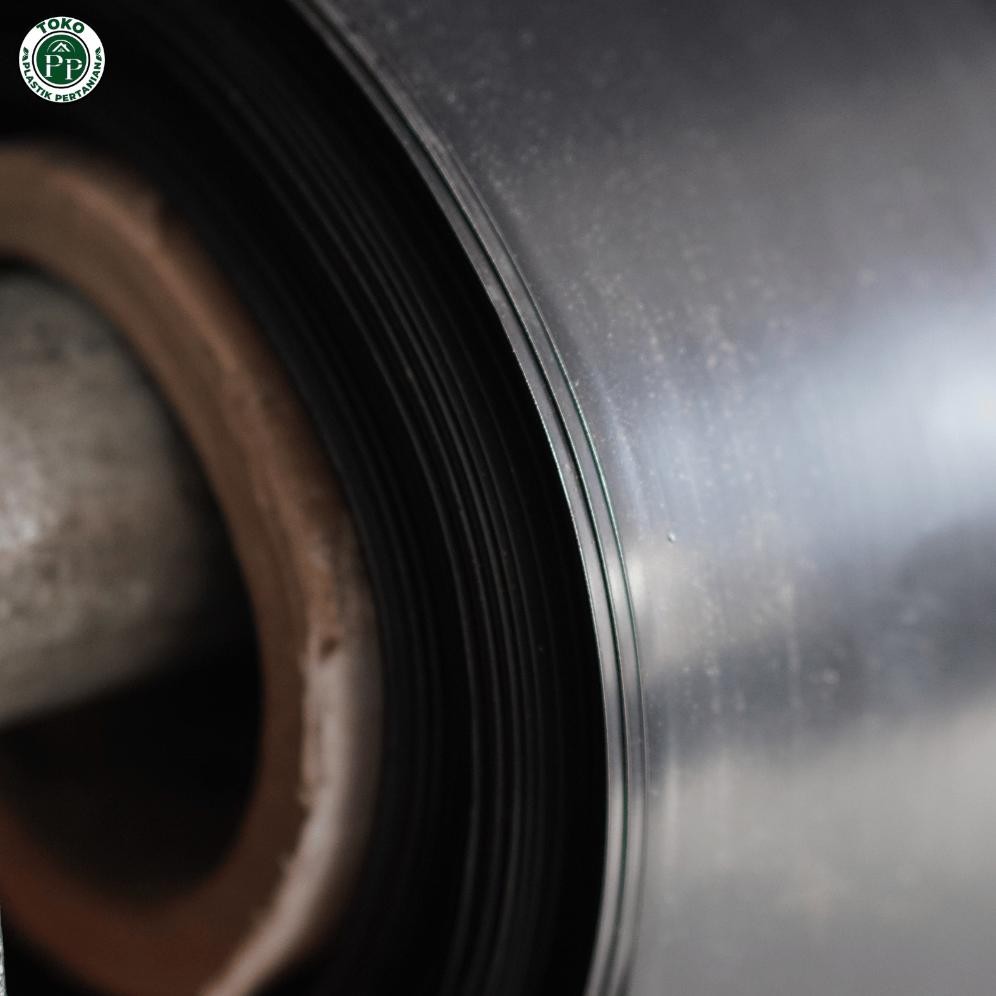 Geomembran Hdpe Tebal 300 Micron Lebar 5 Meter - Plastik Kolam Ikan - Tambak Garam - Tambak Udang Sp