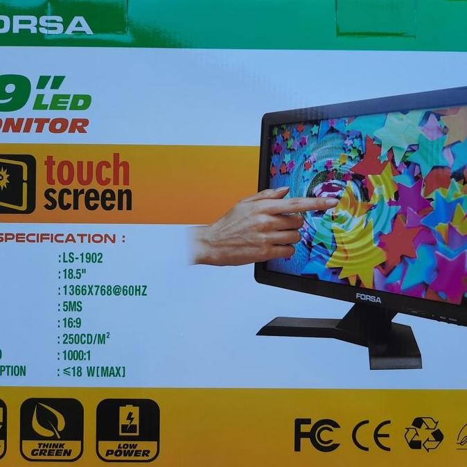 Premium Monitor FORSA 19 Inch Touchscreen LS-1902TS