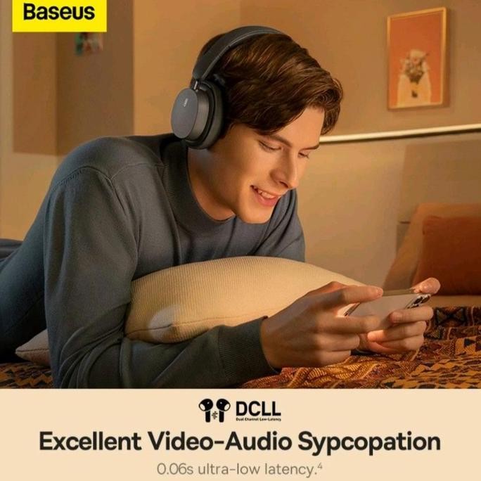 Headset Baseus Bowie D05 Bluetooth Headphone Baseus Original - D 05 New Stok