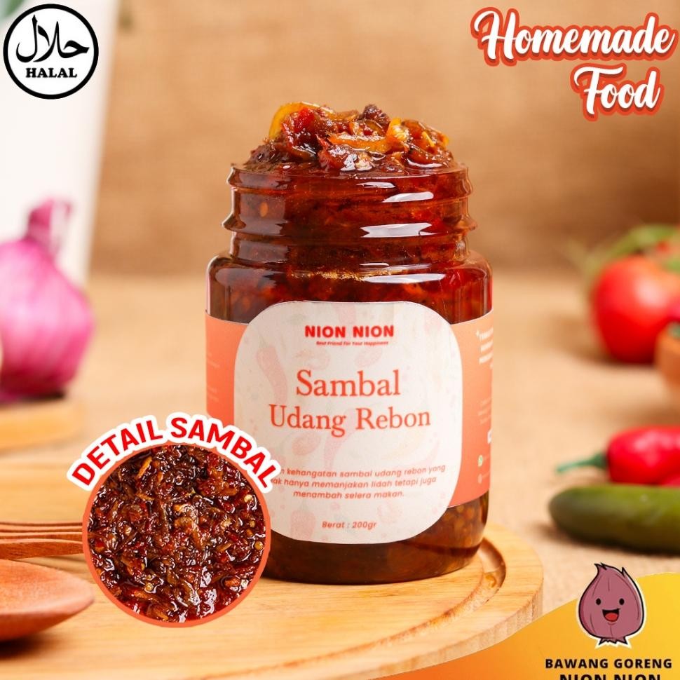 

Sambal Sambel Bawang Teri Rebon Cumi Pedes Gurih Mantap Cakalang Sambal Bajak Pedas Nion Nion