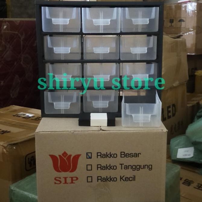 Miliki Rakko Besar Rak Komponen Lemari Laci Besar 12 Laci