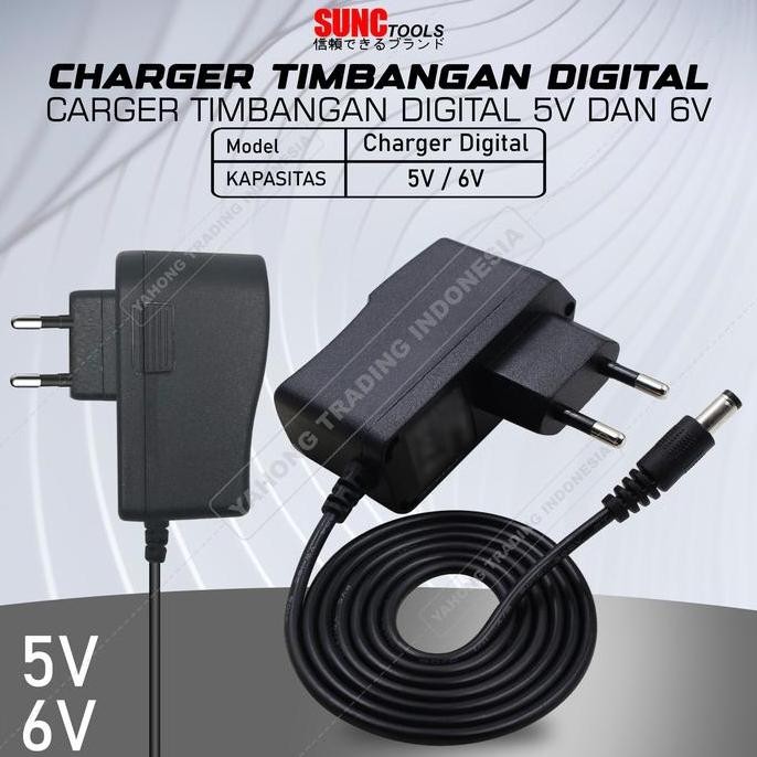Charger Timbangan Digital Bisa Untuk Timbangan Camry Acs Jc33