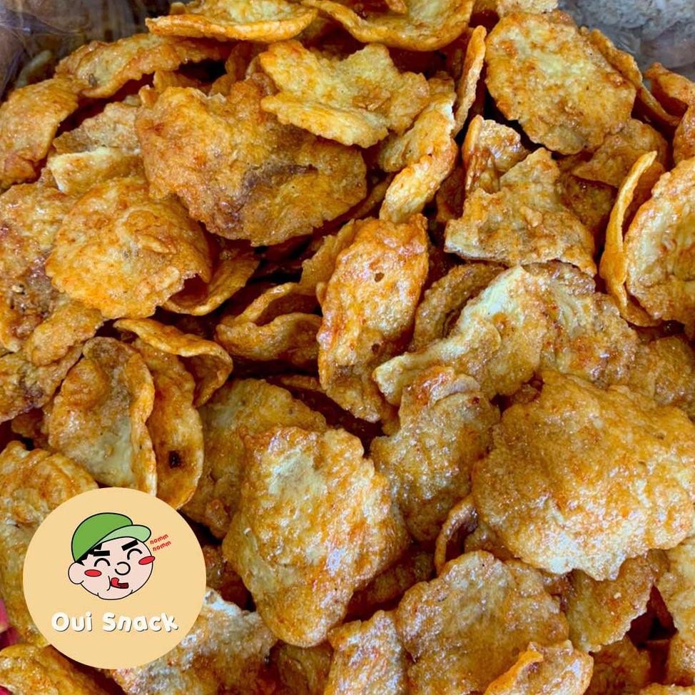 

PJ Emping Pedas Manis Belinjo 250Gr Grosir ( Vegan Friendly ) | Oui Snack