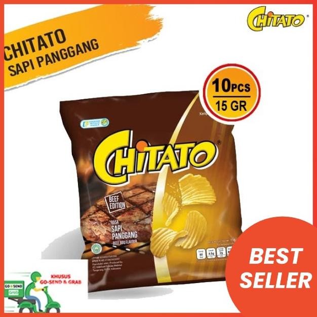 

PJ Chitato Sapi Panggang 1 Renceng Isi 10 Pcs @ 15g