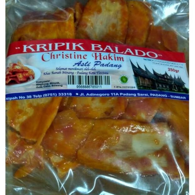 

PJ Kripik Singkong Balado Christine Hakim - Kripik Sanjay Balado- Sanjai Balado