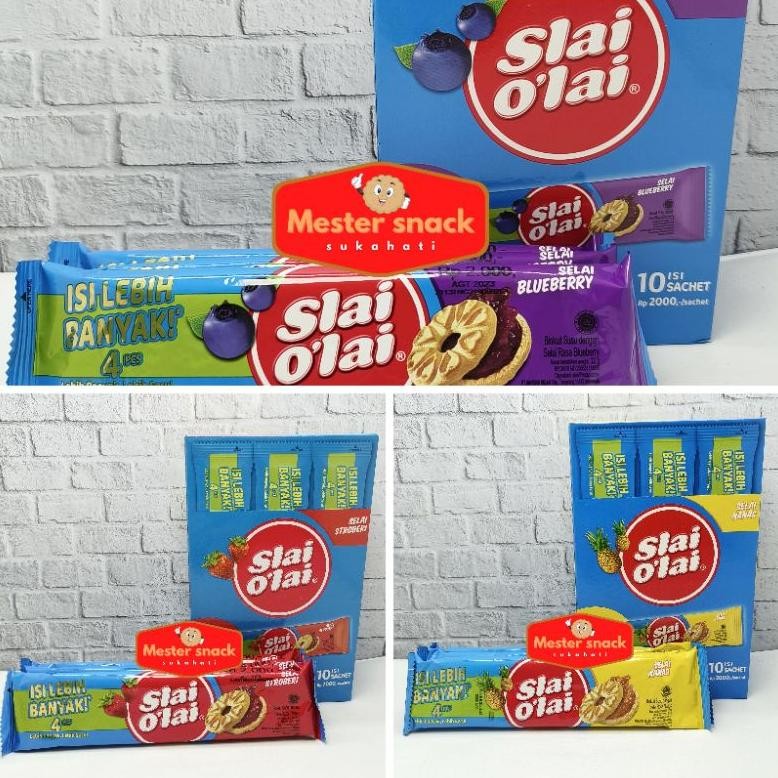 

PJ Slai Olai | Biskuit Rasa Beragam Isi 10 Pcs