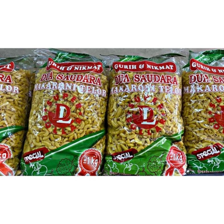 

PJ Makaroni Dua Saudara 1 kg/Hijau