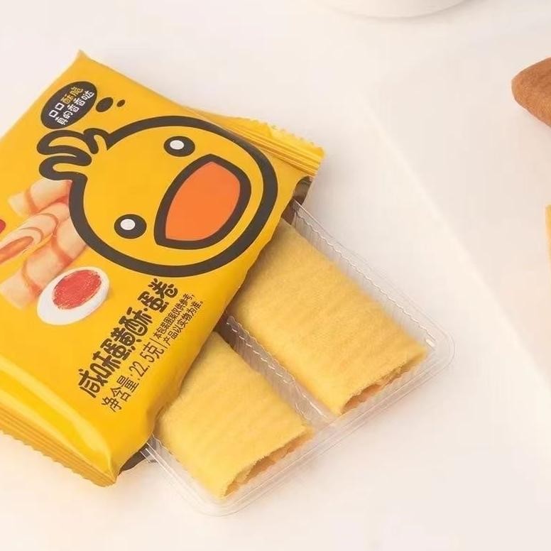 

PJ Kaman Crispy Egg Roll Flavor 218G Rasa Cheese Durian Salted Egg